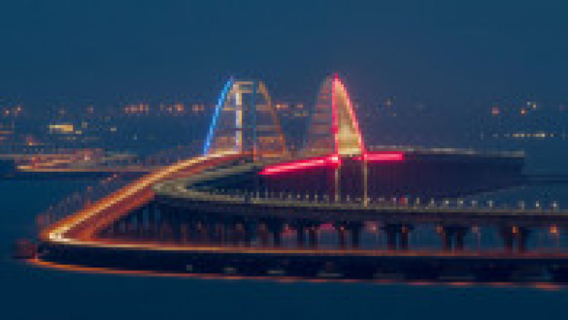 Podul Crimeea este considerat cel mai scump din lume Foto: Profimedia Images | Poza 1 din 11
