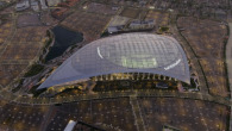 Arena Sofi Stadium este cel mai scump stadion din lume, costurile construcției fiind estimate la 5,5 miliarde de dolari. Sursa foto: Profimedia Images | Poza 10 din 48
