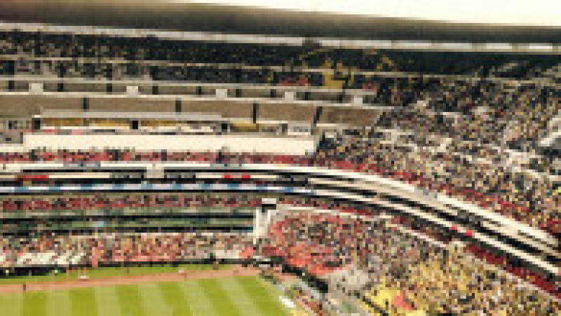 Azteca Stadium din Mexic va fi prima arenă care găzduiește partide în trei ediții diferite de Cupă Mondială. Sursa foto: Profimedia Images | Poza 33 din 48