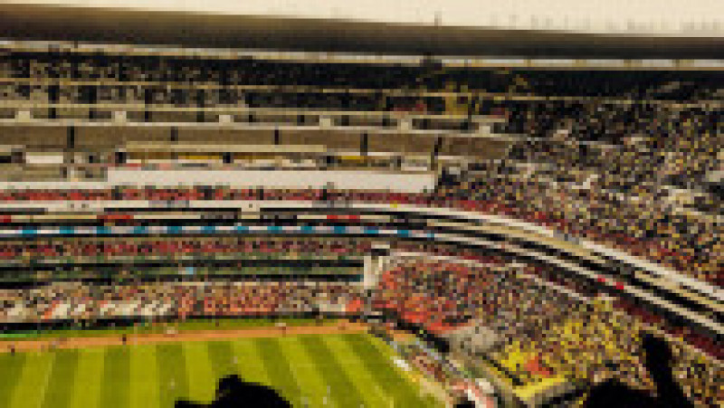Azteca Stadium din Mexic va fi prima arenă care găzduiește partide în trei ediții diferite de Cupă Mondială. Sursa foto: Profimedia Images | Poza 34 din 48