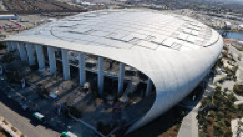 Arena Sofi Stadium este cel mai scump stadion din lume, costurile construcției fiind estimate la 5,5 miliarde de dolari. Sursa foto: Profimedia Images | Poza 28 din 48