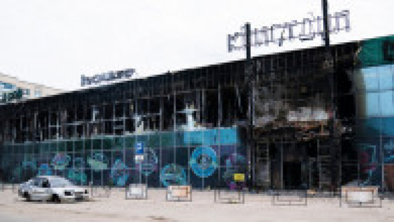 Magazin distrus de atacurile rusești la Lisiceansk. Foto: Profimedia | Poza 3 din 9