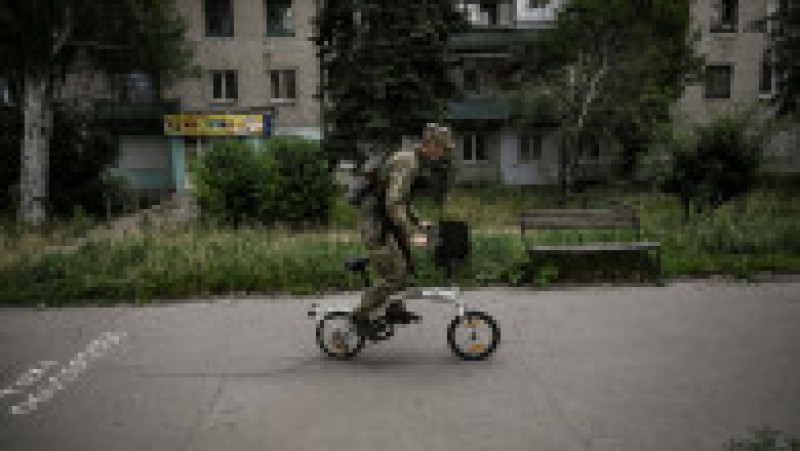 Soldat ucrainean în Lisiceansk, 18 iunie 2022 Foto: Profimedia Images | Poza 7 din 14