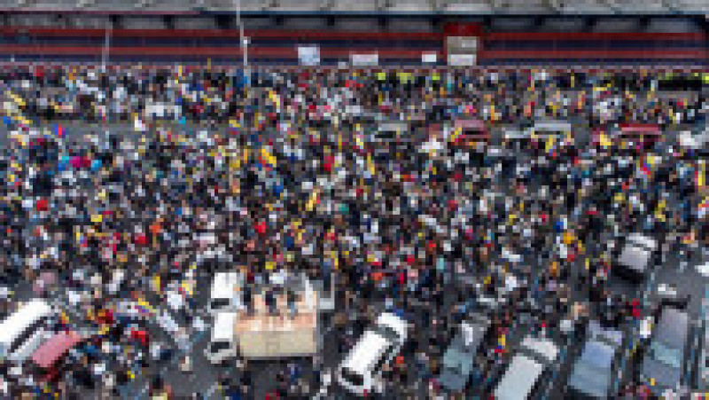 Proteste în Ecuador după creșterea prețurilor la combustibili. Foto: Profimedia Images | Poza 3 din 11