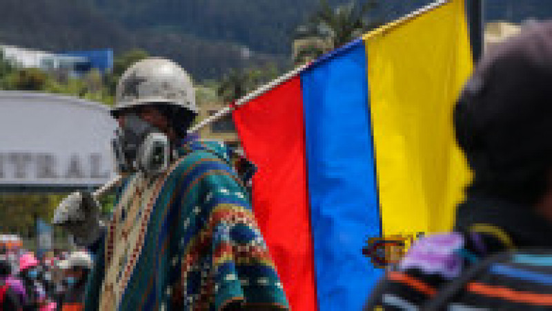 Proteste în Ecuador după creșterea prețurilor la combustibili. Foto: Profimedia Images | Poza 5 din 11