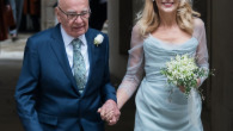 Miliardarul Rupert Murdoch a divorțat la 91 de ani de a 4-a soție, Jerry Hall FOTO: Profimedia Images | Poza 2 din 36