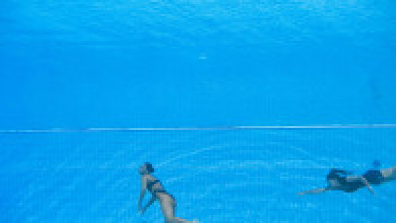 Înotătoarea americană Anita Alvarez a fost la un pas de înec după ce a leşinat în bazin. Sursa foto: Profimedia Images | Poza 2 din 14