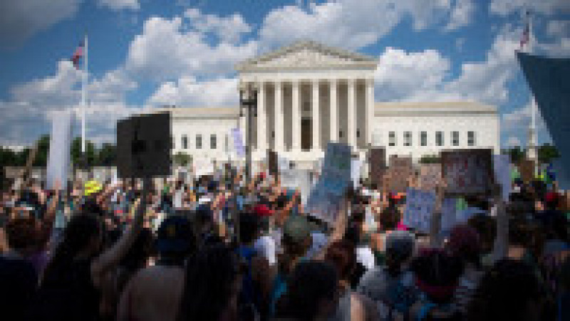 În SUA au loc proteste masive după anularea dreptului la avort de către Curtea Supremă Foto: Profimedia Images | Poza 11 din 11