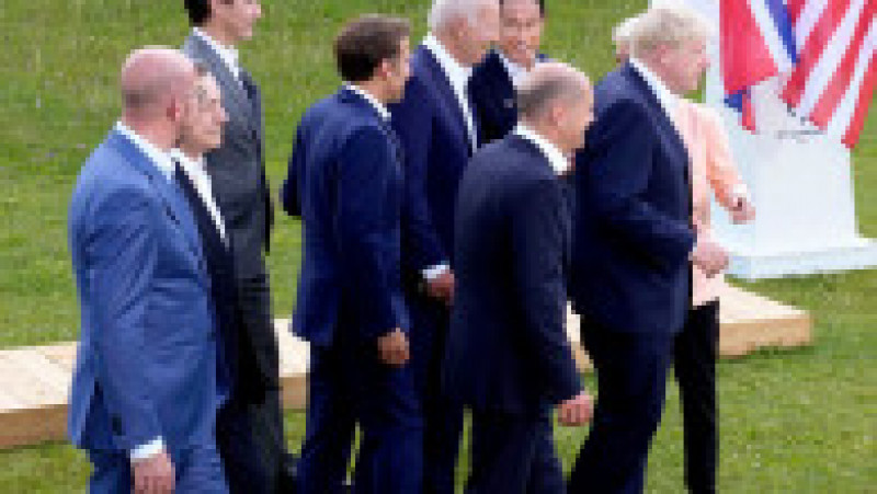 Liderii G7 au râs și au glumit Foto: Profimedia Images | Poza 8 din 14