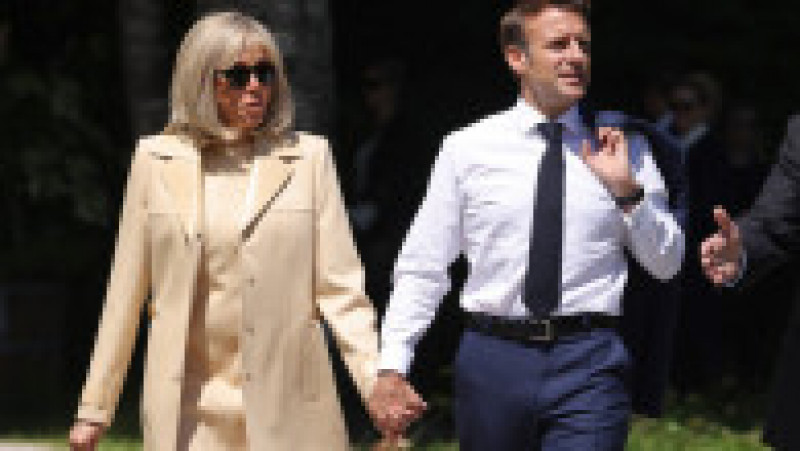 Brigitte Macron și Emmanuel Macron Foto: Profimedia Images | Poza 13 din 14