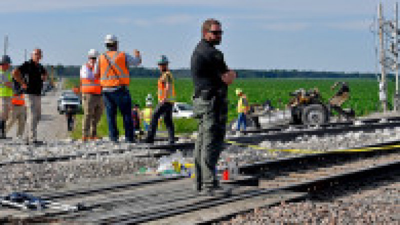 Trei oameni au murit și cel puțin 50 au fost răniți după ce un tren a deraiat în Statele Unite. FOTO: Profimedia Images | Poza 9 din 10