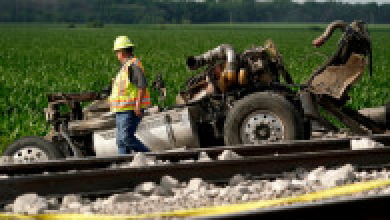 Trei oameni au murit și cel puțin 50 au fost răniți după ce un tren a deraiat în Statele Unite. FOTO: Profimedia Images | Poza 8 din 10