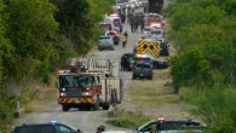 46 de oameni au fost găsiți morți într-un camion, în Texas. FOTO: Profimedia Images | Poza 4 din 7