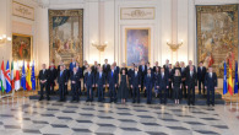 Imagine de la dineul de gală oferit în onoarea şefilor de stat şi de guvern care participă la Summitul NATO. Foto: presidency.ro | Poza 5 din 9