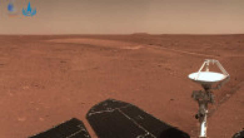 Misiunea Tianwen-1 a ajuns cu bine pe Marte în februarie 2021, în cadrul primei misiuni spaţiale chineze pe această planetă. Sursa foto: Profimedia Images | Poza 12 din 24