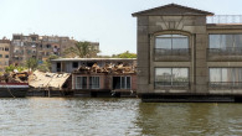 Casă plutitoare de pe Nil, demolată de autorități. Foto: GettyImages | Poza 9 din 9