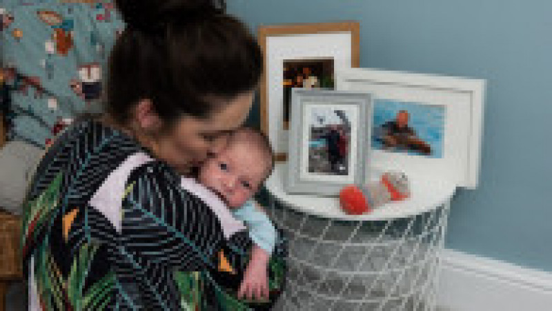 Lauren McGregor a născut copilul soțului ei la 2 ani după ce acesta a murit FOTO: Profimedia Images | Poza 7 din 8