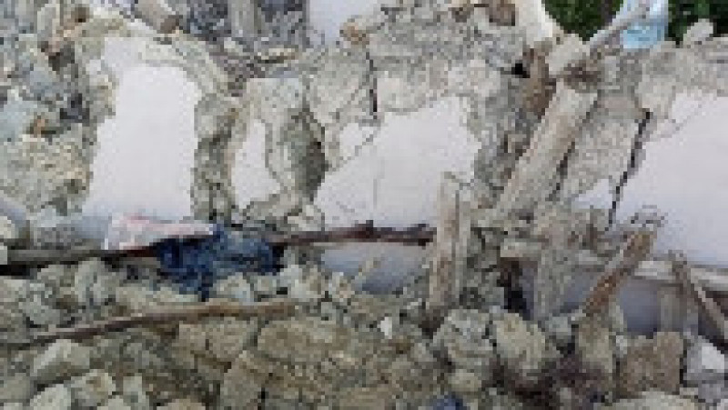 Satele aflate în apropierea epicentrului cutremurului au fost complet distruse. Foto: Profimedia | Poza 10 din 12