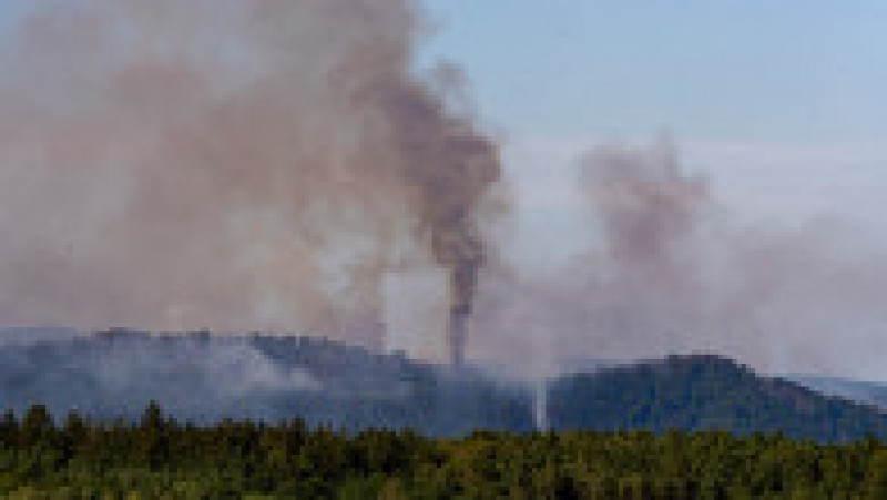Cel mai puternic incendiu din istoria Cehiei s-a extins deja la 1.000 de hectare. FOTO: Profimedia Images | Poza 2 din 12