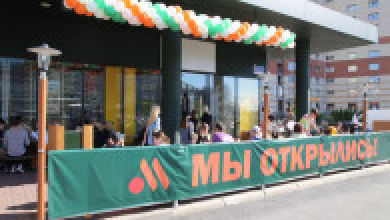 Noile restaurante din Rusia s-au deschis în 12 iunie. Foto: Profimedia Images | Poza 7 din 12