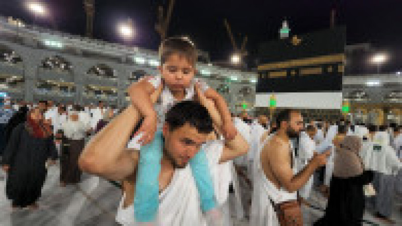 Pelerinii au început să sosească la Mecca, pentru cel mai mare pelerinaj din lumea musulmană, Hajj. Foto: Profimedia | Poza 4 din 10