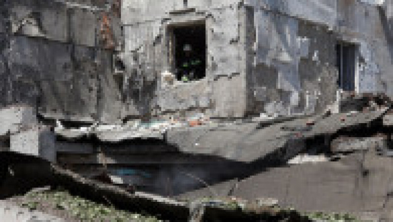 Sanatoriul din Sergheevca, regiunea Odesa, bombardat de ruși. Foto: Profimedia | Poza 7 din 10