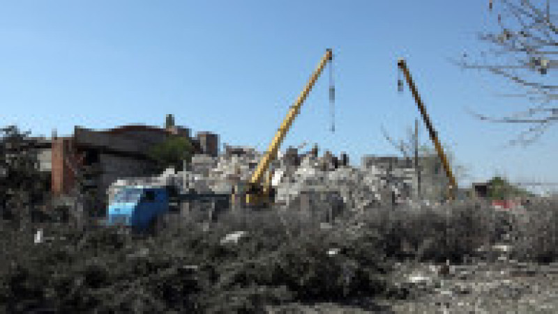 Sanatoriul din Sergheevca, regiunea Odesa, bombardat de ruși. Foto: Profimedia | Poza 5 din 10