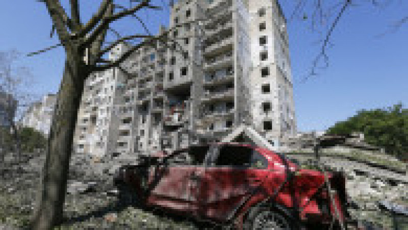Imagini din Odesa, după atacul cu rachete al rușilor. FOTO: Profimedia Images | Poza 17 din 17