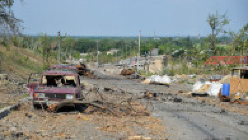 Rusia susține că are "control total" asupra orașului Lisiceansk . FOTO: Profimedia Images | Poza 8 din 8