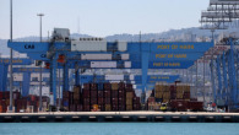 Portul Haifa operează de sute de ani. Astăzi este principalul port de apă adâncă din Israel și aproape jumătate din traficul de mărfuri local a trecut prin Haifa în 2021. Sursa foto: Profimedia Images | Poza 7 din 11