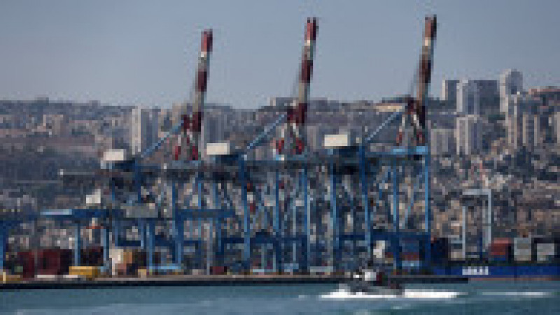 Portul Haifa operează de sute de ani. Astăzi este principalul port de apă adâncă din Israel și aproape jumătate din traficul de mărfuri local a trecut prin Haifa în 2021. Sursa foto: Profimedia Images | Poza 9 din 11