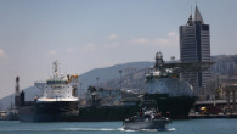 Portul Haifa operează de sute de ani. Astăzi este principalul port de apă adâncă din Israel și aproape jumătate din traficul de mărfuri local a trecut prin Haifa în 2021. Sursa foto: Profimedia Images | Poza 2 din 11