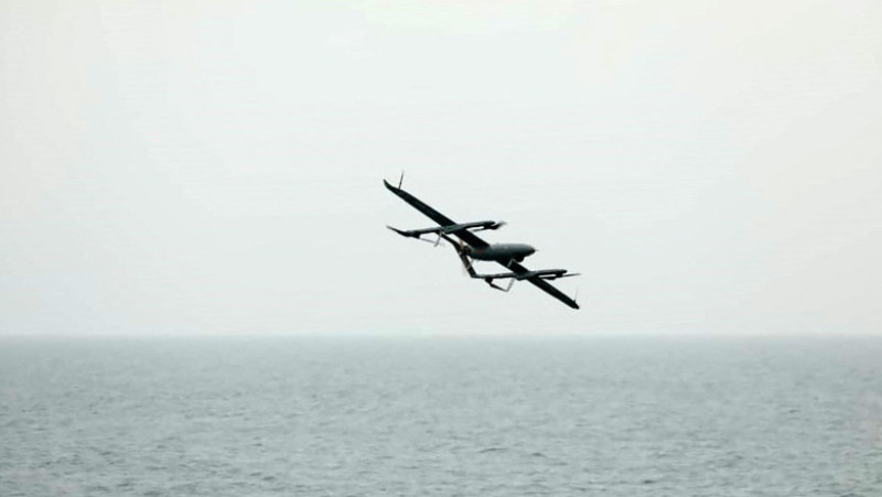 Teheranul și-a prezentat noile drone care pot fi lansate de pe mare. Foto: Profimedia