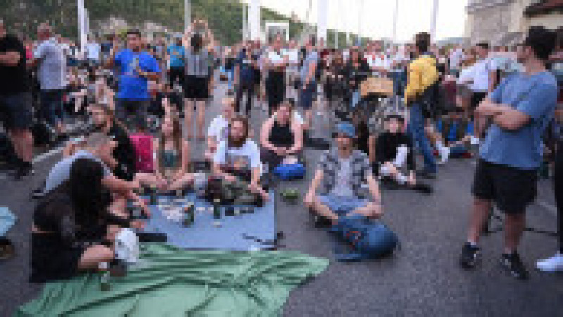 Proteste la Budapesta față de creșterea taxelor Foto: Profimedia Images | Poza 33 din 34