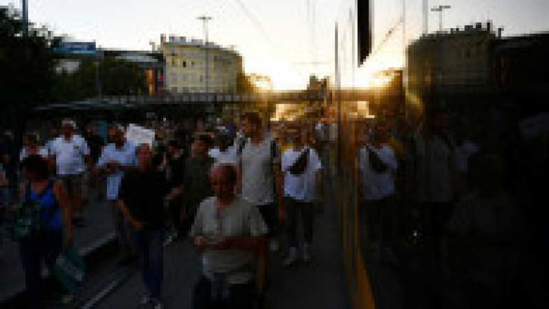 Proteste la Budapesta față de creșterea taxelor Foto: Profimedia Images | Poza 17 din 34