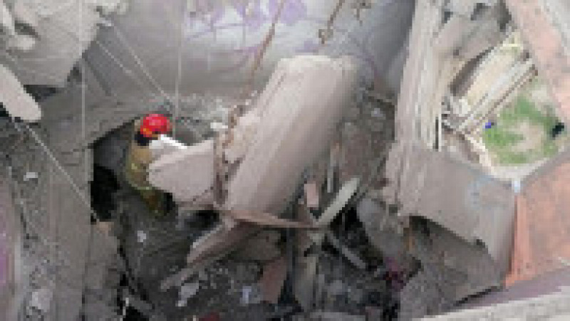 Două persoane au fost ucise sâmbătă în Nikopol de bombardamentele rușilor. Foto-Profimedia | Poza 9 din 12