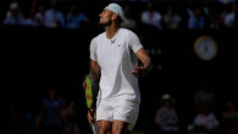 Pe parcursul turneului de la Wimbledon, Nick Kyrgios a cumulat amenzi în total de 17.000 dolari. Foto-Profimedia Images | Poza 4 din 11