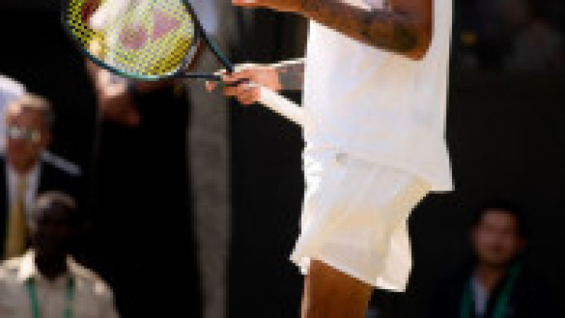 Pe parcursul turneului de la Wimbledon, Nick Kyrgios a cumulat amenzi în total de 17.000 dolari. Foto-Profimedia Images | Poza 2 din 11