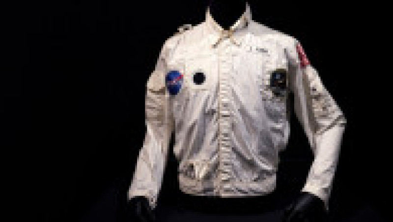 Jacheta cu care astronautul Buzz Aldrin a zburat spre Lună a fost vândută cu 2,8 milioane de dolari. Foto: Profimedia | Poza 9 din 13