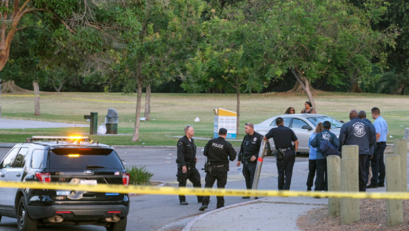 Doi morți și cinci răniți după mai multe împușcături într-un parc din Los Angeles. FOTO: Profimedia Images