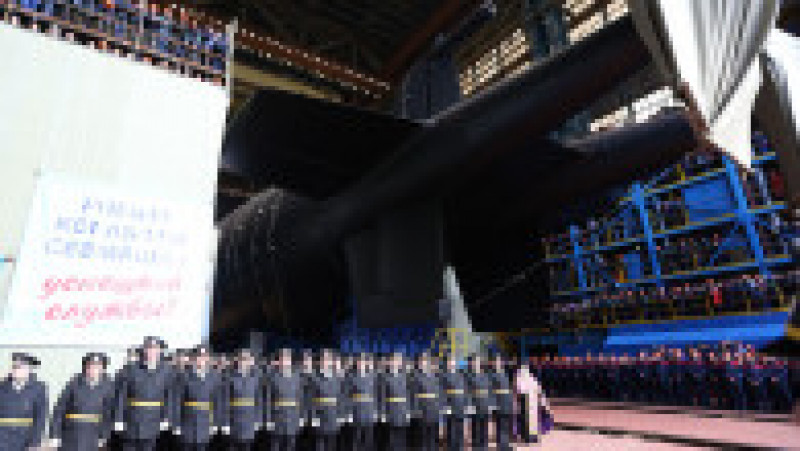 Marina rusă a primit cel mai lung submarin din lume. FOTO: Profimedia Images | Poza 4 din 5