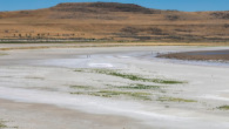 Great Salt Lake, cel mai mare lac sărat din emisfera vestică, rămâne fără apă. Foto: Profimedia | Poza 1 din 12
