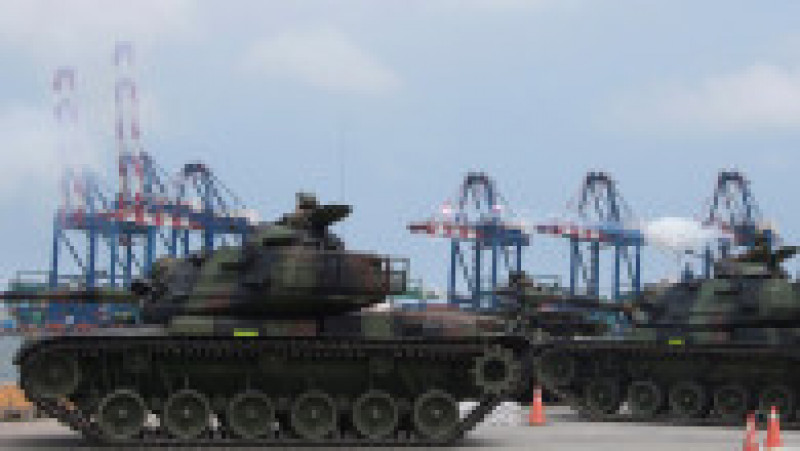 Taiwanul desfășoară cel mai mare exercițiu militar, cu muniție de război. Foto: Profimedia | Poza 2 din 18