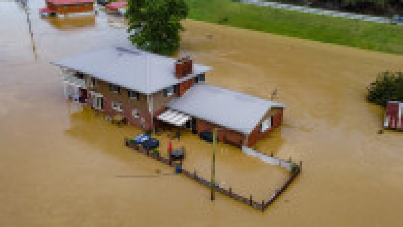 Sunt inundații devastatoare în statul american Kentucky în urma ploilor torențiale. FOTO: Profimedia Images | Poza 12 din 17