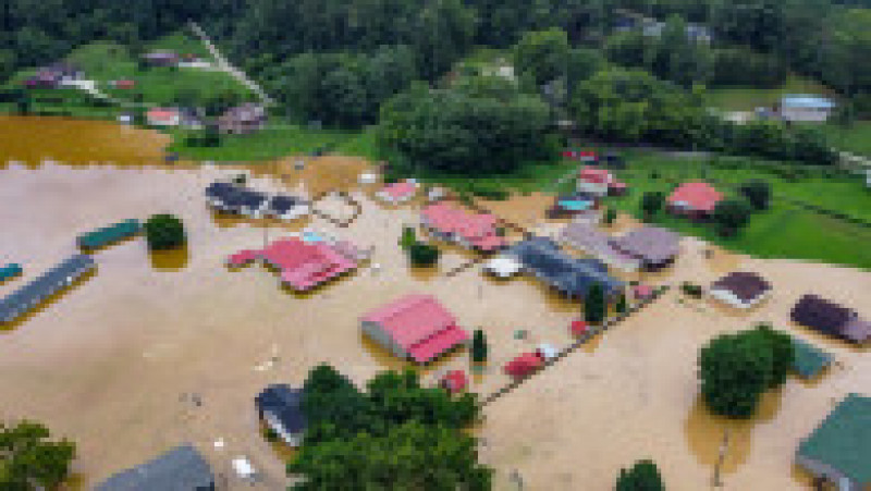 Sunt inundații devastatoare în statul american Kentucky în urma ploilor torențiale. FOTO: Profimedia Images | Poza 2 din 17