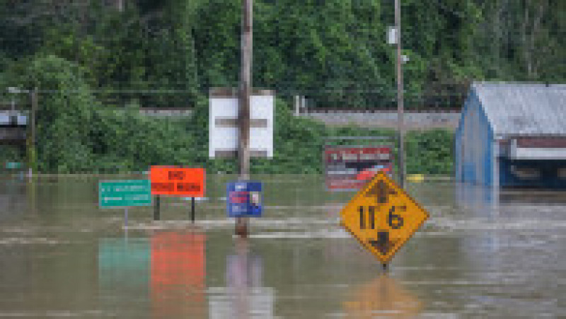 Sunt inundații devastatoare în statul american Kentucky în urma ploilor torențiale. FOTO: Profimedia Images | Poza 10 din 17