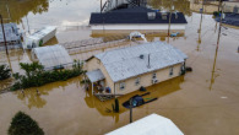 Sunt inundații devastatoare în statul american Kentucky în urma ploilor torențiale. FOTO: Profimedia Images | Poza 11 din 17