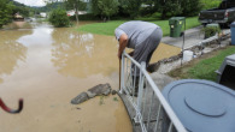 Sunt inundații devastatoare în statul american Kentucky în urma ploilor torențiale. FOTO: Profimedia Images | Poza 17 din 17