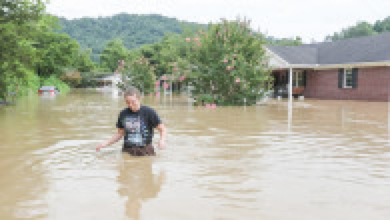 Sunt inundații devastatoare în statul american Kentucky în urma ploilor torențiale. FOTO: Profimedia Images | Poza 5 din 17