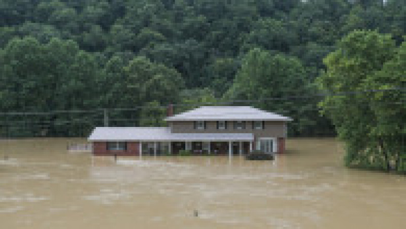 Sunt inundații devastatoare în statul american Kentucky în urma ploilor torențiale. FOTO: Profimedia Images | Poza 13 din 17